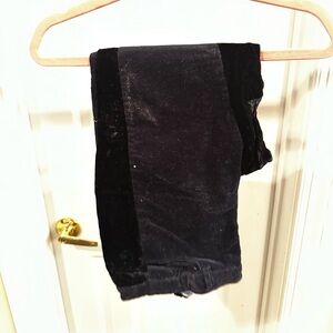 Jacadi Midnight Blue Velvet Trousers for girls - size: 6 years